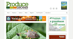 Desktop Screenshot of producegrower.com